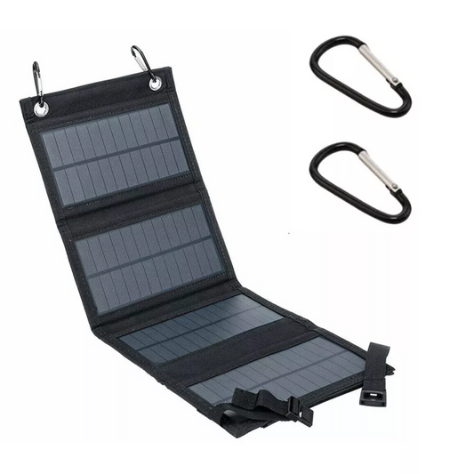 Classirex – Foldable Solar Panel with 12W Output and USB Charging Port