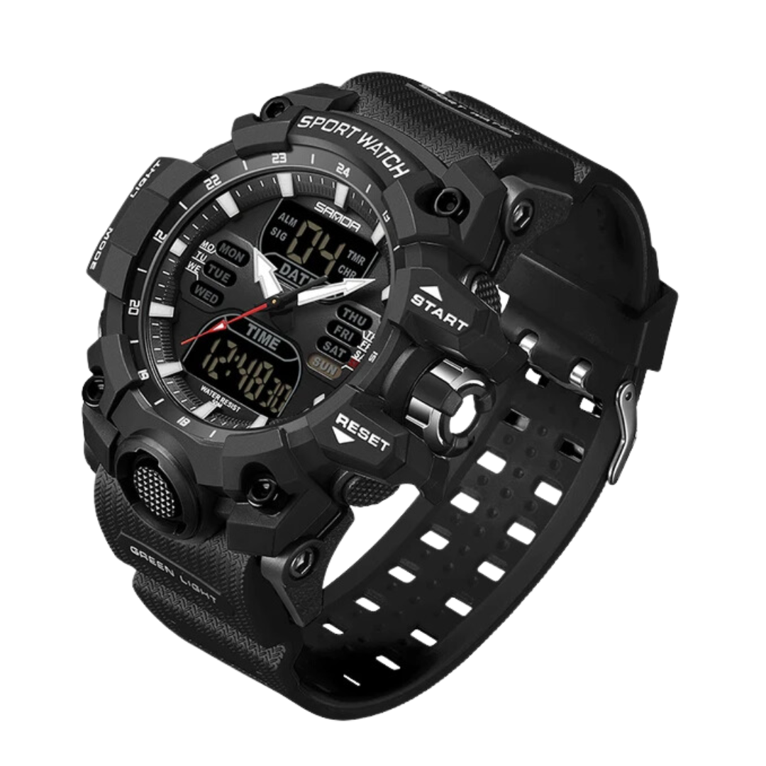 Classirex – Men's Outdoor Digital Watch with Shock and Water Resistance