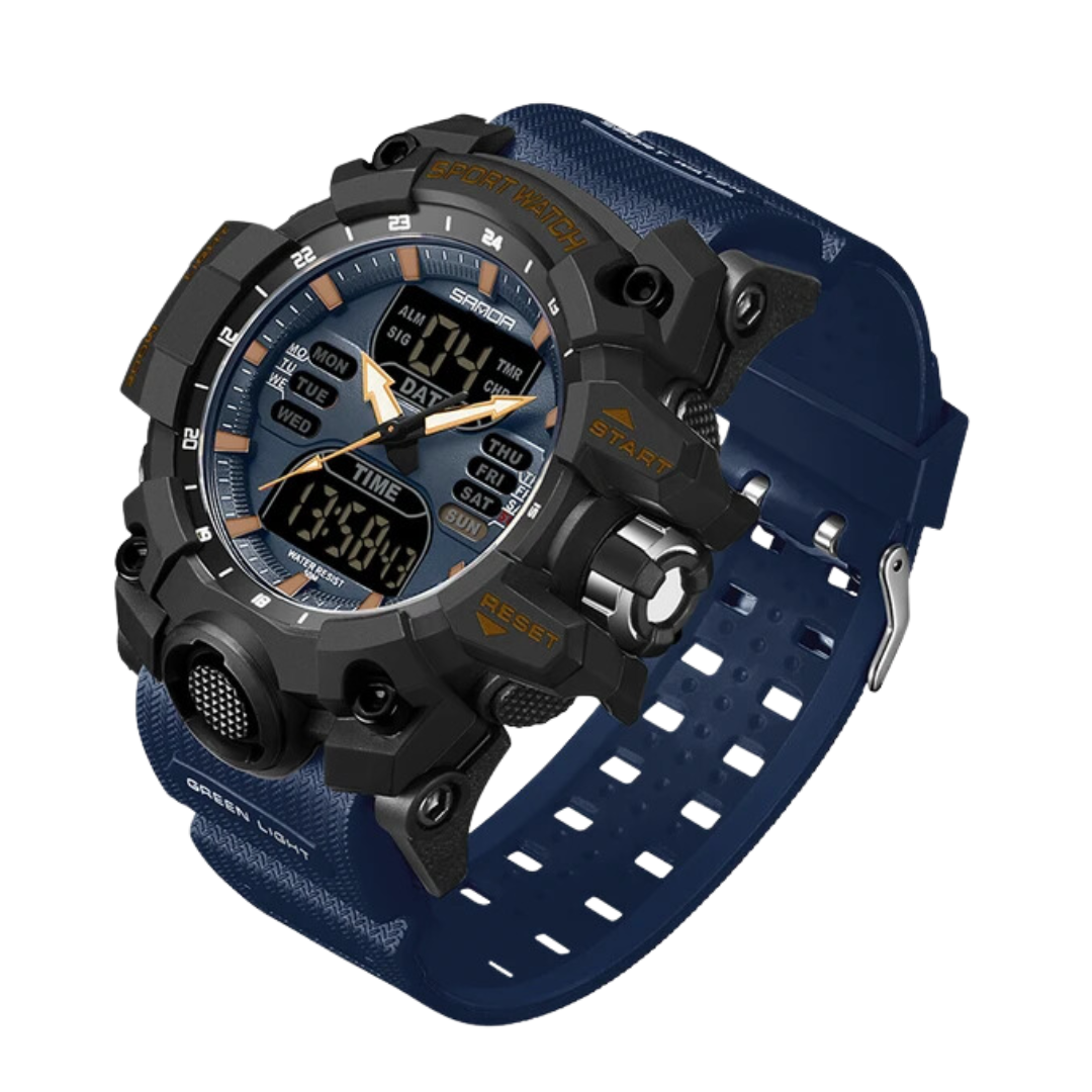 Classirex – Men's Outdoor Digital Watch with Shock and Water Resistance