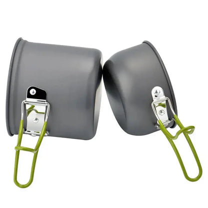 Classirex – Portable Camping Cookware Set with Foldable Cutlery