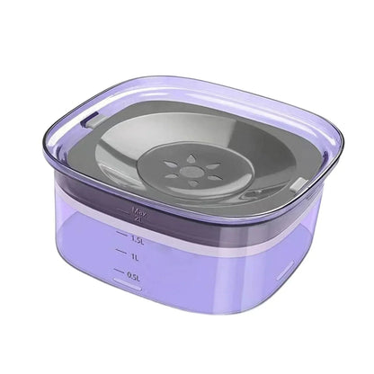 CleanPet Anti Spill Pet Water Bowl Splash Proof Dog and Cat Bowl