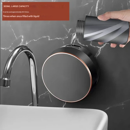 Cleon Automatic Soap Dispenser with Touchless Sensor LED Display and Rechargeable Wall Mount Design