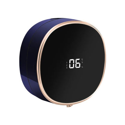 Cleon Automatic Soap Dispenser with Touchless Sensor LED Display and Rechargeable Wall Mount Design