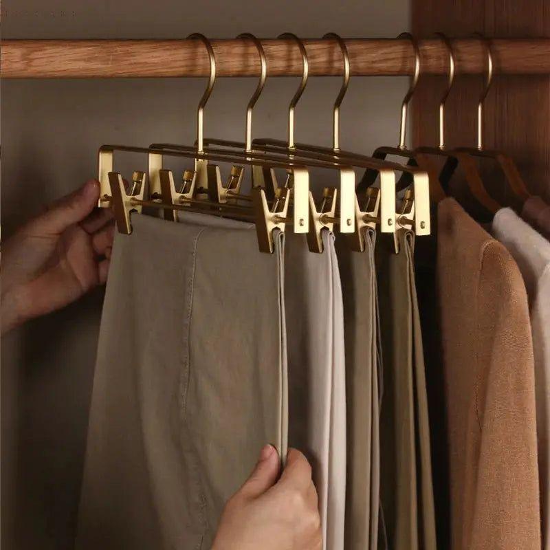 ClipEase Matte Non Slip Trouser Hangers Set of 5