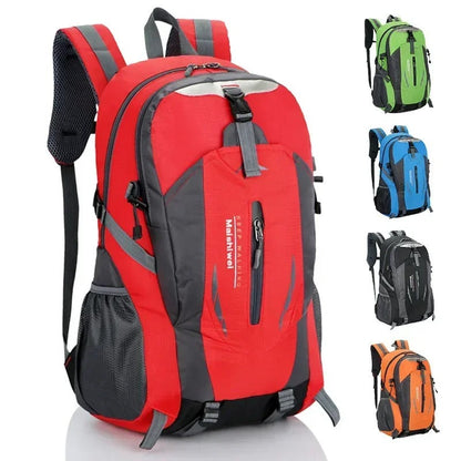 Clotilde Waterproof Travel Backpack with Multiple Compartments 40L Outdoor Daypack
