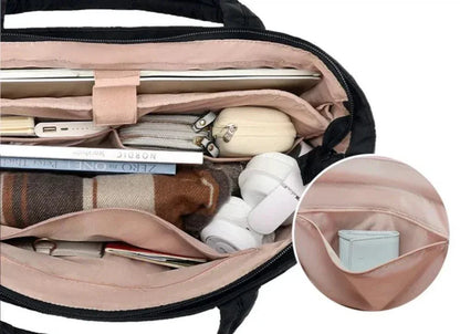 Cloud Puffer Tote Bag Lightweight Quilted Shoulder Bag