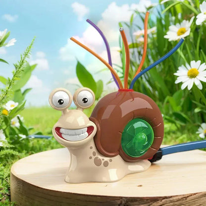 Colourful Snail Water Sprinkler for Garden Play