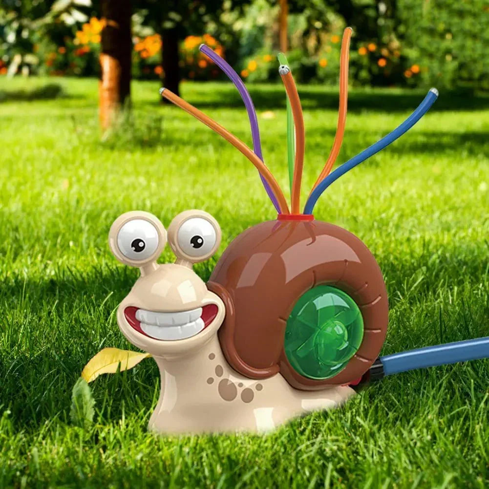 Colourful Snail Water Sprinkler for Garden Play