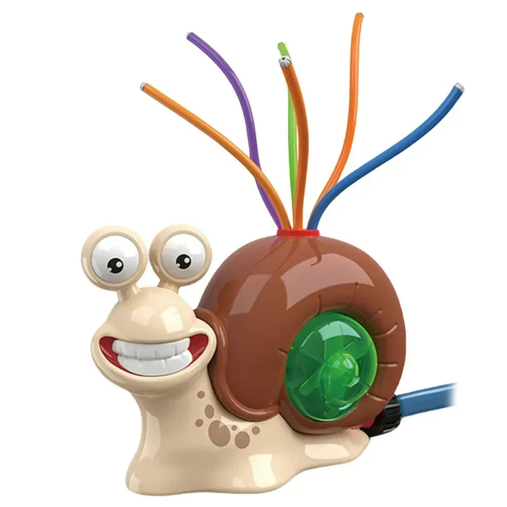 Colourful Snail Water Sprinkler for Garden Play