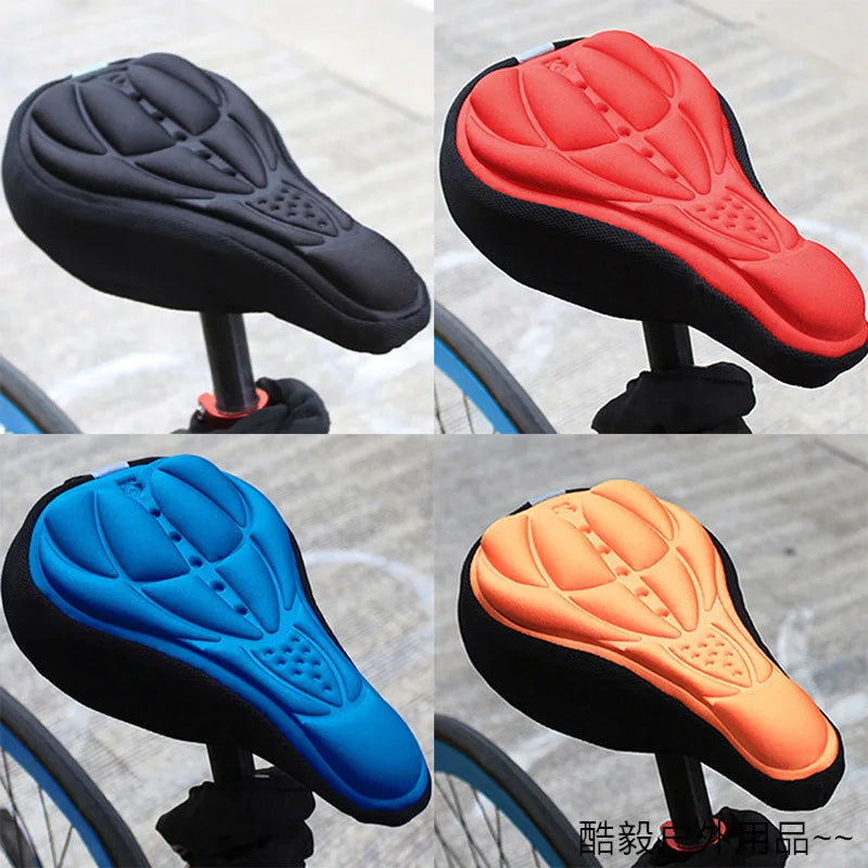 ComfortRide Bike Seat Cover with Gel Padding and Breathable Design