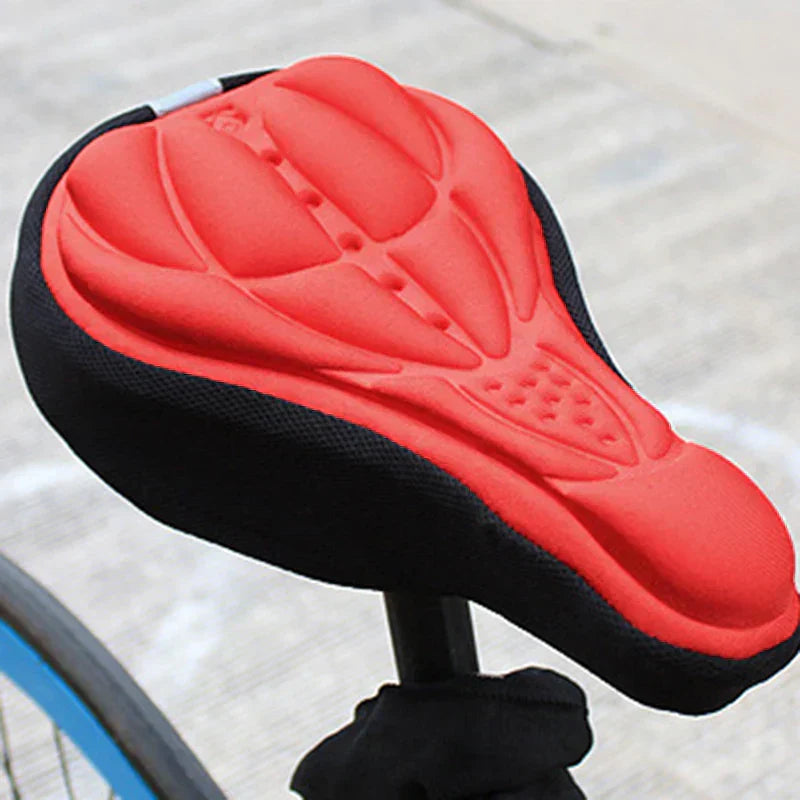 ComfortRide Bike Seat Cover with Gel Padding and Breathable Design