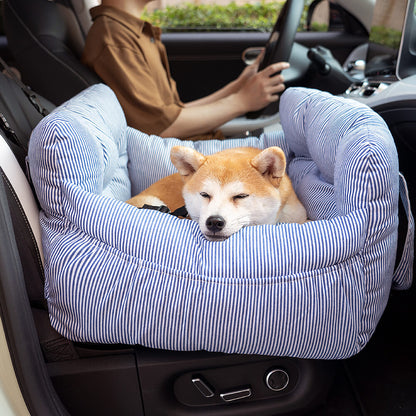 ComfyRide Dog Car Seat Bed Soft Travel Pet Carrier