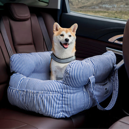 ComfyRide Dog Car Seat Bed Soft Travel Pet Carrier