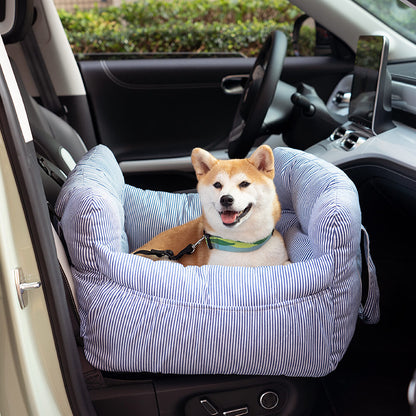 ComfyRide Dog Car Seat Bed Soft Travel Pet Carrier
