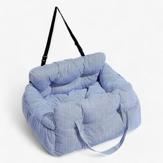 ComfyRide Dog Car Seat Bed Soft Travel Pet Carrier