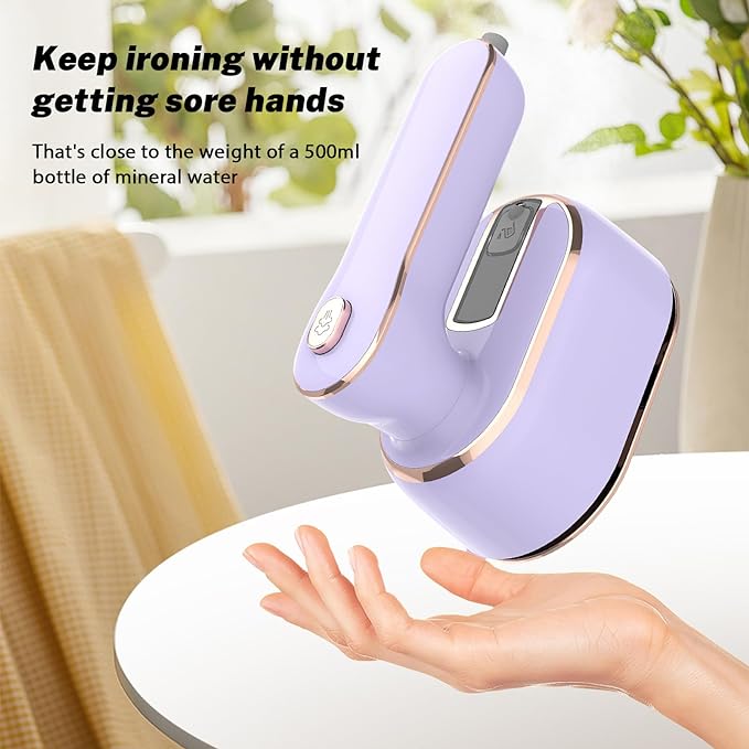 Compact Steam Iron Portable Wrinkle Remover