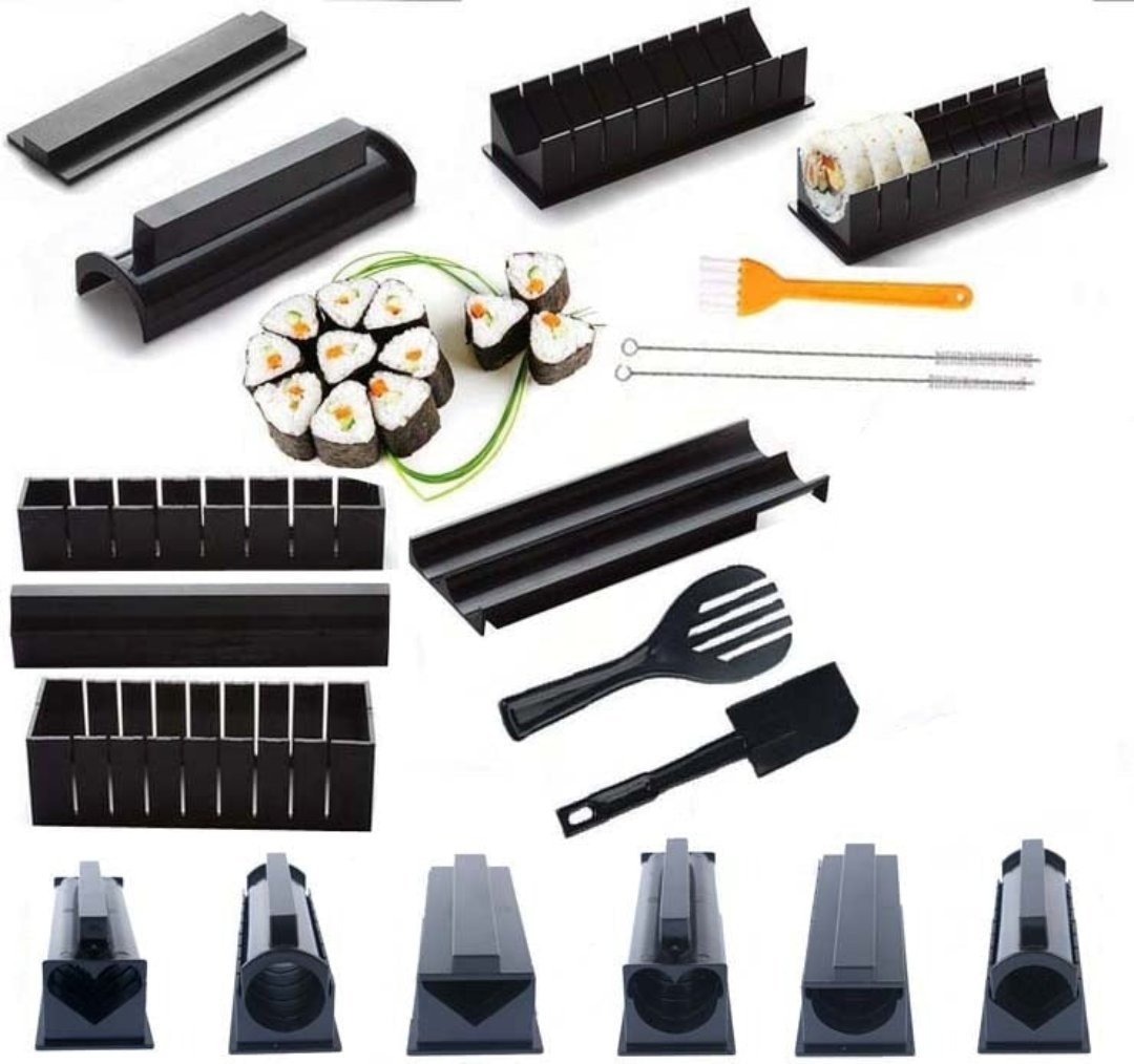 Complete Sushi Making Kit Multi Shape Sushi Set