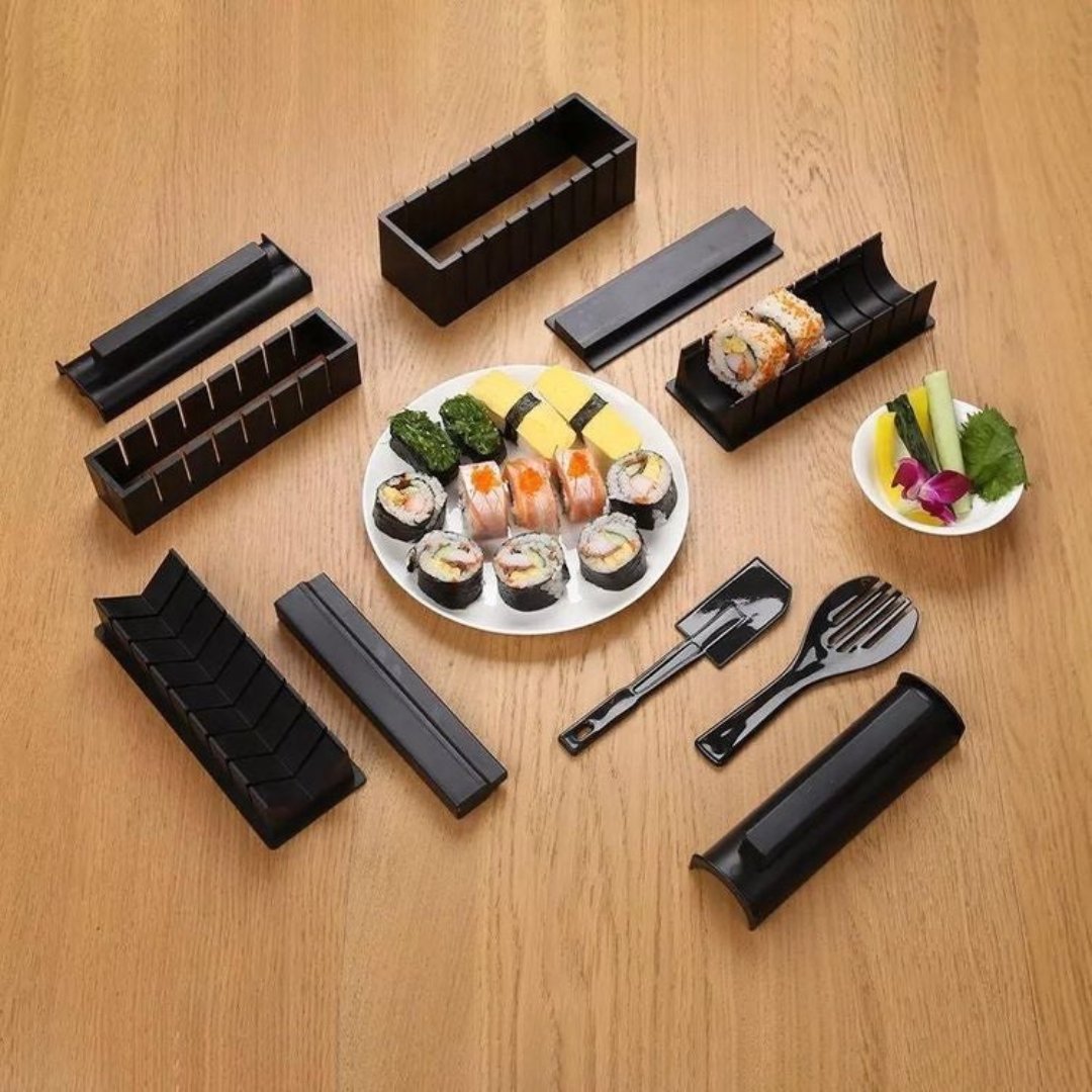 Complete Sushi Making Kit Multi Shape Sushi Set