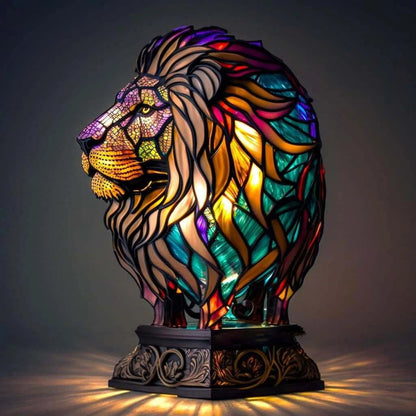 Contemporary Art Inspired Table Lamp Handmade Ambient Lighting