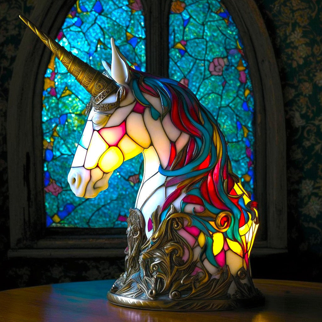 Contemporary Art Inspired Table Lamp Handmade Ambient Lighting