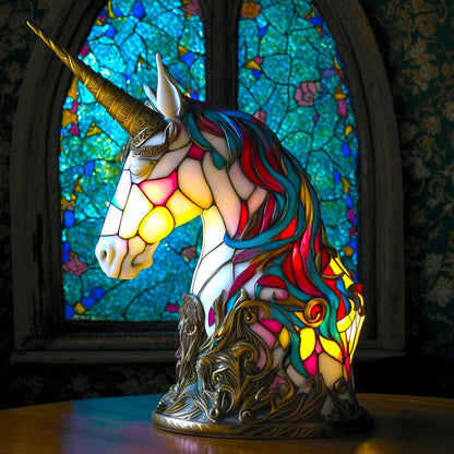 Contemporary Art Inspired Table Lamp Handmade Ambient Lighting