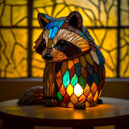 Contemporary Art Inspired Table Lamp Handmade Ambient Lighting