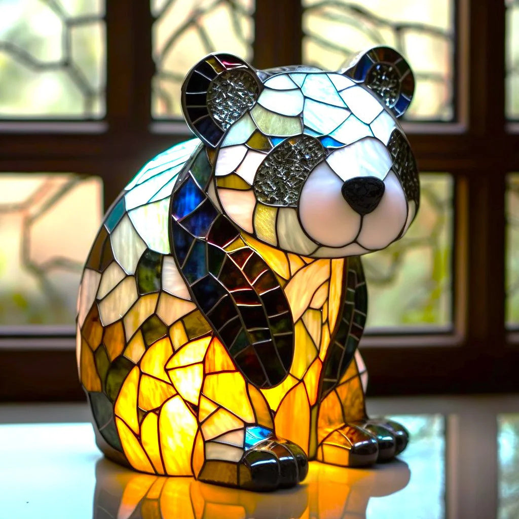 Contemporary Art Inspired Table Lamp Handmade Ambient Lighting