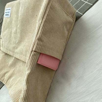 Cord Canvas Crossbody Bag Stylish Everyday Shoulder Bag
