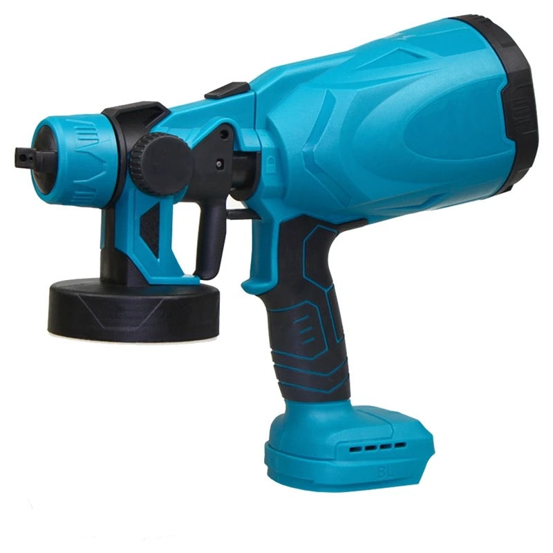 Cordless 800ml Paint Sprayer Gun Compatible with Makita 18V Battery