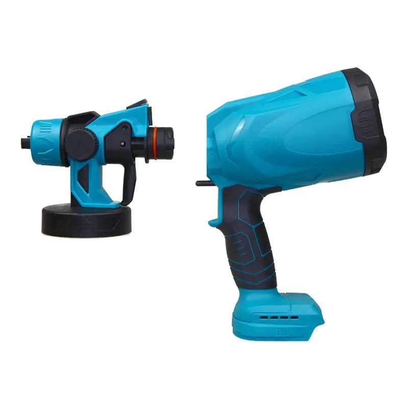 Cordless 800ml Paint Sprayer Gun Compatible with Makita 18V Battery
