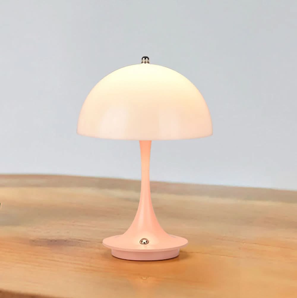 Cordless LED Table Lamp with 3-Level Dimming and USB-C Rechargeable Battery