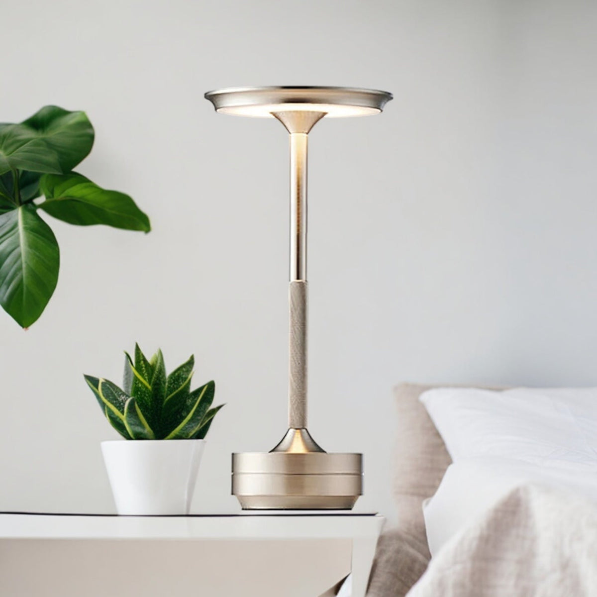 Cordless Rechargeable Table Lamp with Touch Control