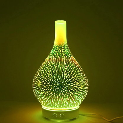 CosmicBreeze Aromatherapy Diffuser LED Light Mist Humidifier for Relaxation