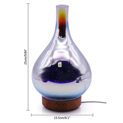 CosmicBreeze Aromatherapy Diffuser LED Light Mist Humidifier for Relaxation