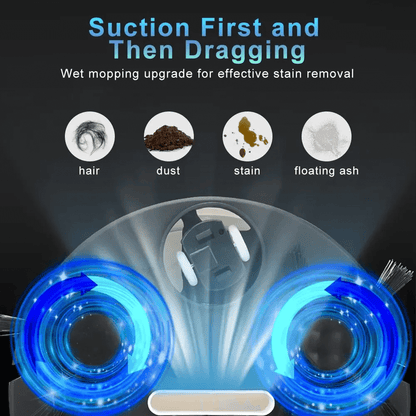 Cosmos Pro Robot Vacuum Cleaner with Mop Smart Self Charging Floor Cleaning Robot