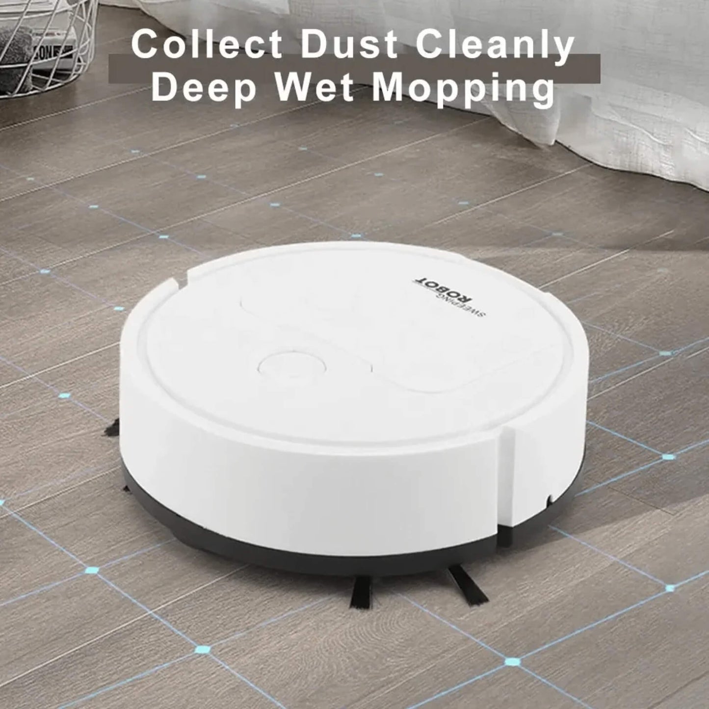 Cosmos Pro Robot Vacuum Cleaner with Mop Smart Self Charging Floor Cleaning Robot