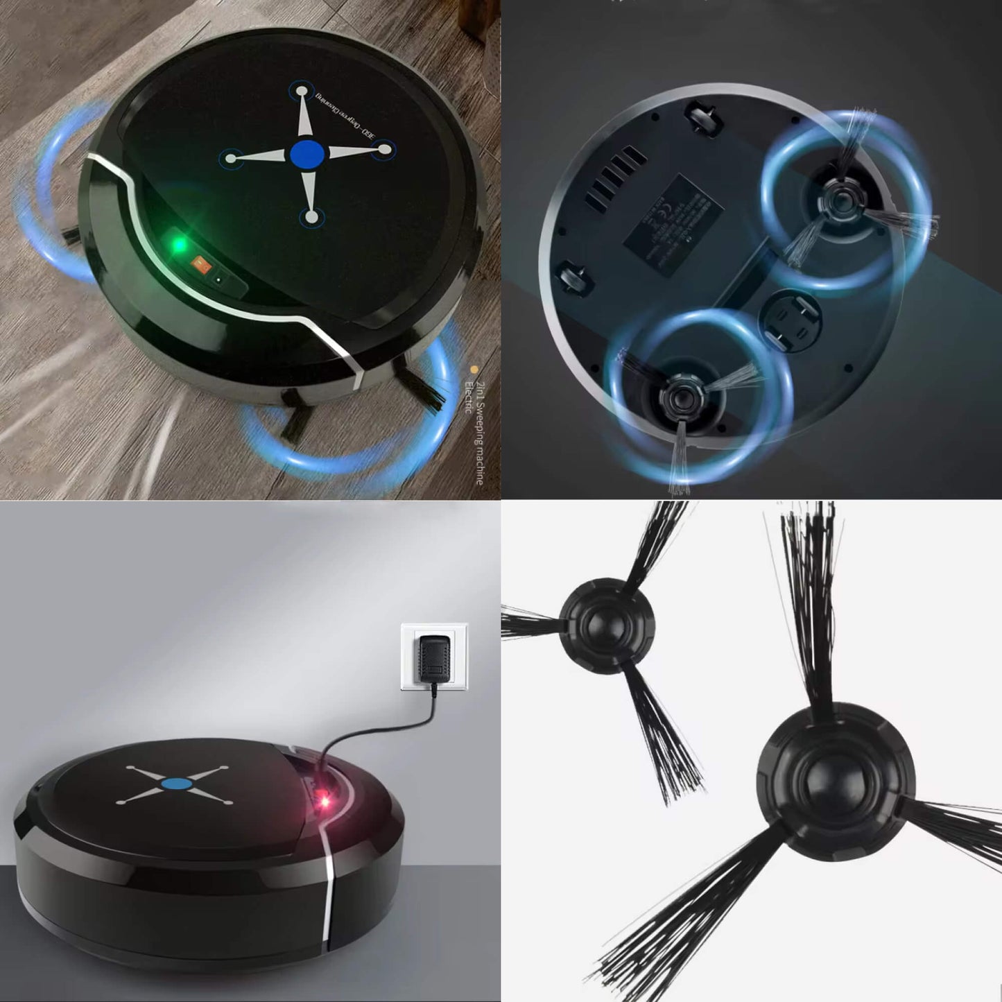 Cosmos Pro Robot Vacuum Cleaner with Mop Smart Self Charging Floor Cleaning Robot