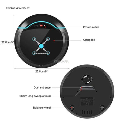 Cosmos Pro Robot Vacuum Cleaner with Mop Smart Self Charging Floor Cleaning Robot