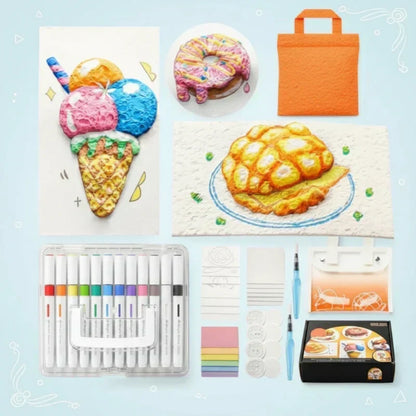 Creative Texture Art Markers and Tools for Model Making