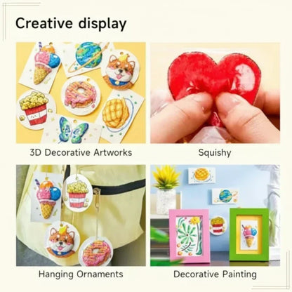 Creative Texture Art Markers and Tools for Model Making