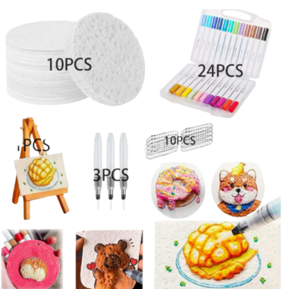 Creative Texture Art Markers and Tools for Model Making