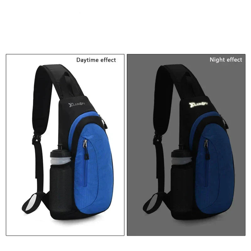 CrossCarry Waterproof Sling Bag for Travel Hiking and Everyday Use