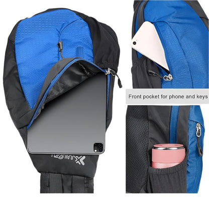 CrossCarry Waterproof Sling Bag for Travel Hiking and Everyday Use