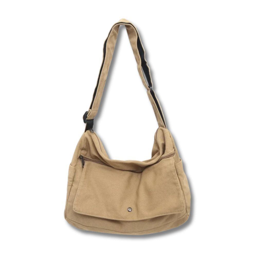 CrossStream Canvas Messenger Sling Bag Stylish Shoulder Bag for Everyday Use