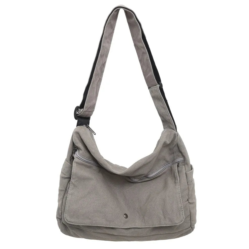 CrossStream Canvas Messenger Sling Bag Stylish Shoulder Bag for Everyday Use