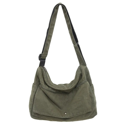 CrossStream Canvas Messenger Sling Bag Stylish Shoulder Bag for Everyday Use