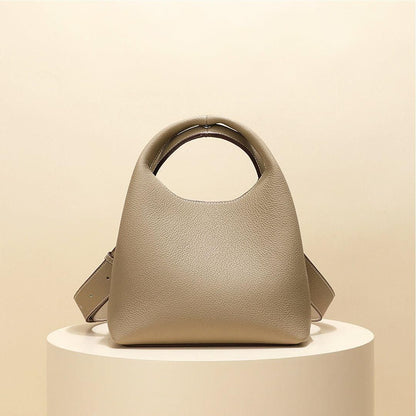 Davina Genuine Leather Shoulder Bag Vintage Style Everyday Handbag