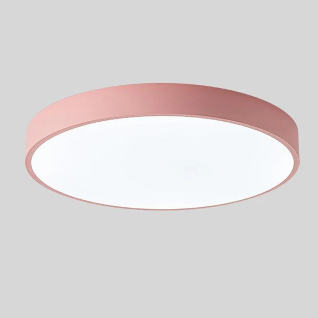 Delos Scandinavian Wooden LED Ceiling Light for Modern Ambient Lighting