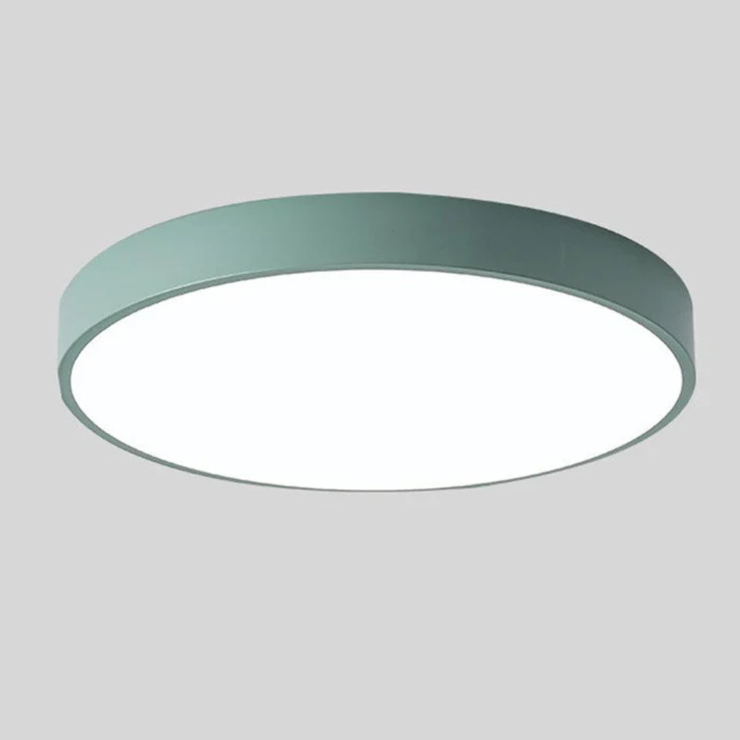 Delos Scandinavian Wooden LED Ceiling Light for Modern Ambient Lighting