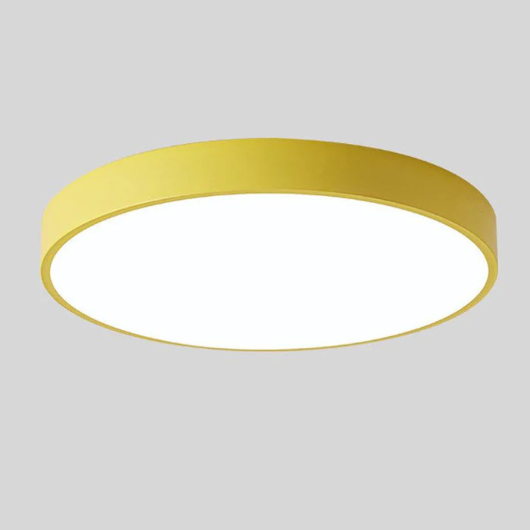 Delos Scandinavian Wooden LED Ceiling Light for Modern Ambient Lighting